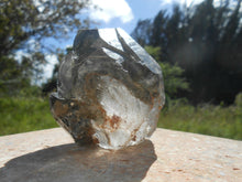 Load image into Gallery viewer, BLACK GHOST CRYSTAL SKELETAL POINT - 155g SPECIMEN.